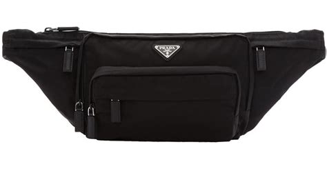 prada mens waist bag|prada nylon fanny bag.